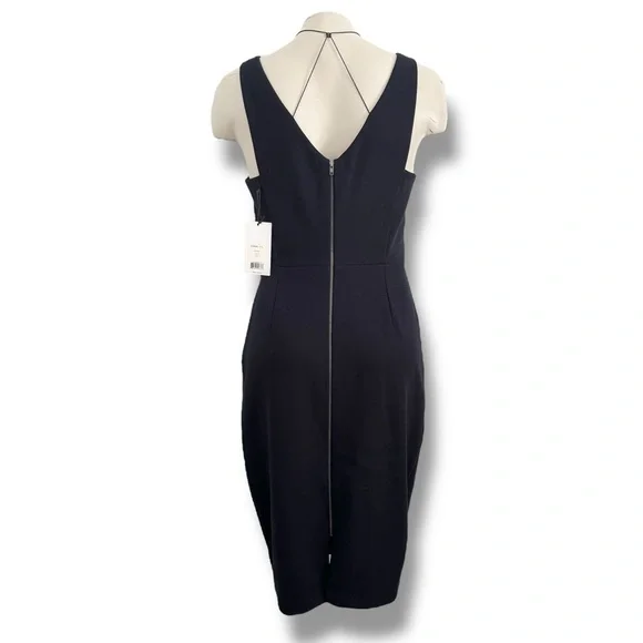 BAILEY 44 MIDNIGHT BLUE ALL NIGHTER BODYCON MIDI DRESS SZ M NWT - Picture 4 of 7